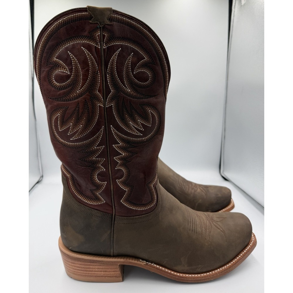HYER Men's Hays Bay Apache & Rust Leather Western Boot HM12007